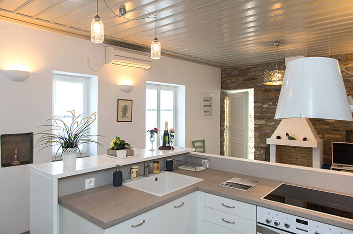 La cuisine de Rose Home à Sifnos